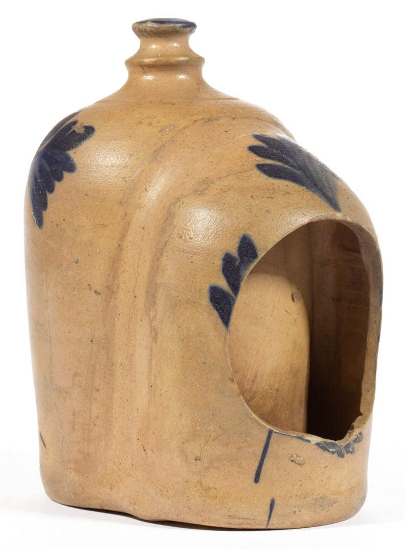 PHILADELPHIA, PENNSYLVANIA DECORATED STONEWARE CHICKEN (1 of 6)