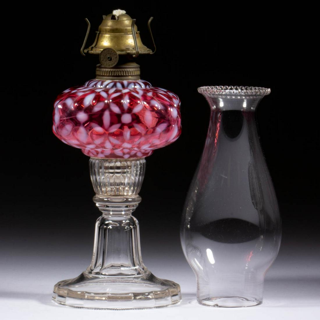 HOBBS NO. 341 / SNOWFLAKE KEROSENE STAND LAMP (1 of 1)