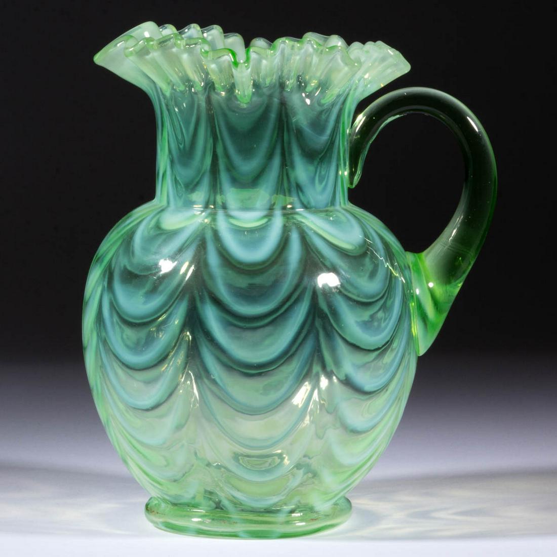 DRAPERY - FENTON WATER PITCHER (1 of 1)