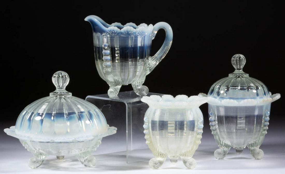 KLONDYKE (OMN) / FLUTED SCROLL FOUR-PIECE TABLE SET (1 of 1)