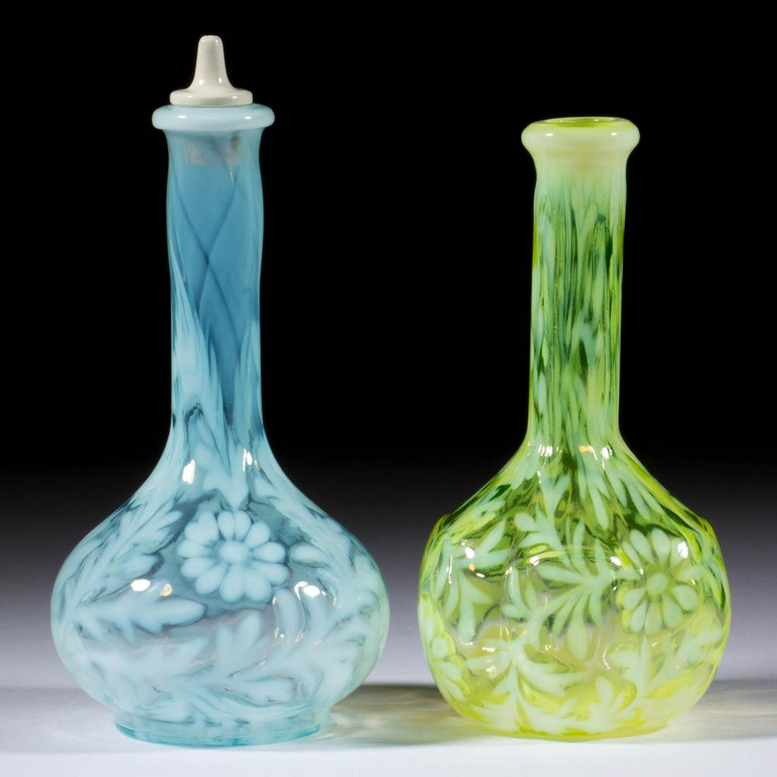 L. G. WRIGHT DAISY AND FERN BITTERS / BARBER'S BOTTLES, (1 of 1)