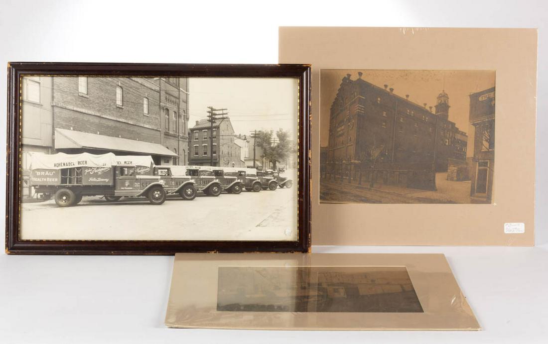 ANTIQUE PRE-PROHIBITION PENNSYLVANIA BREWERY PHOTOS, (1 of 4)