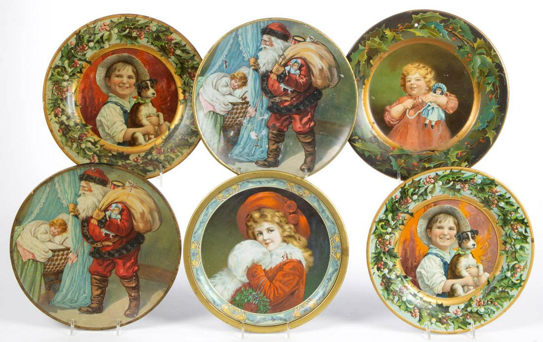 C. D. KENNY ADVERTISING LITHOGRAPHED-TIN ART PLATES, (1 of 1)