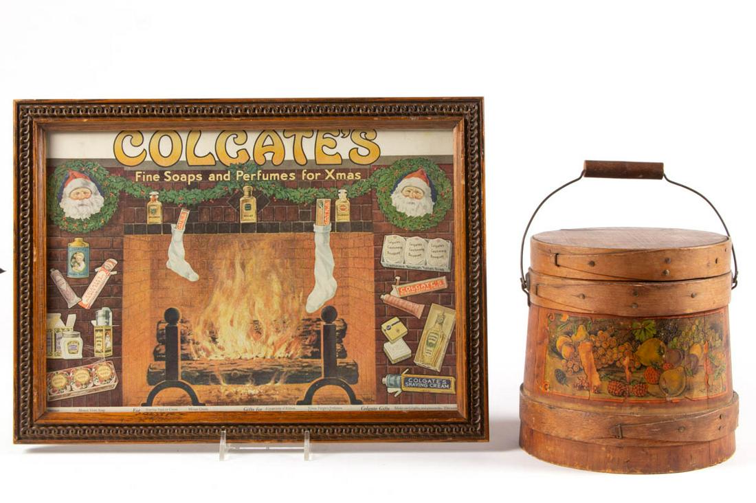 COUNTRY STORE ADVERTISING ARTICLES, LOT OF TWO (1 of 2)