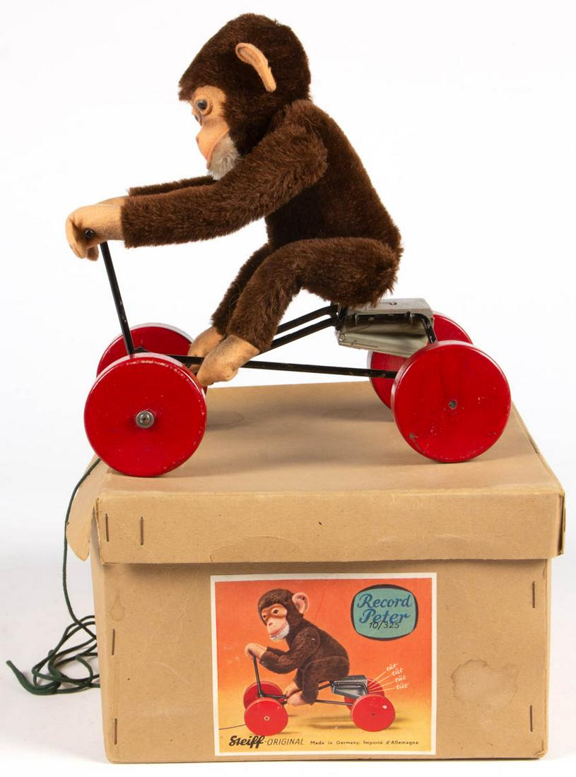 STEIFF JOCKO / RECORD PETER STUFFED FIGURAL MONKEY (1 of 3)