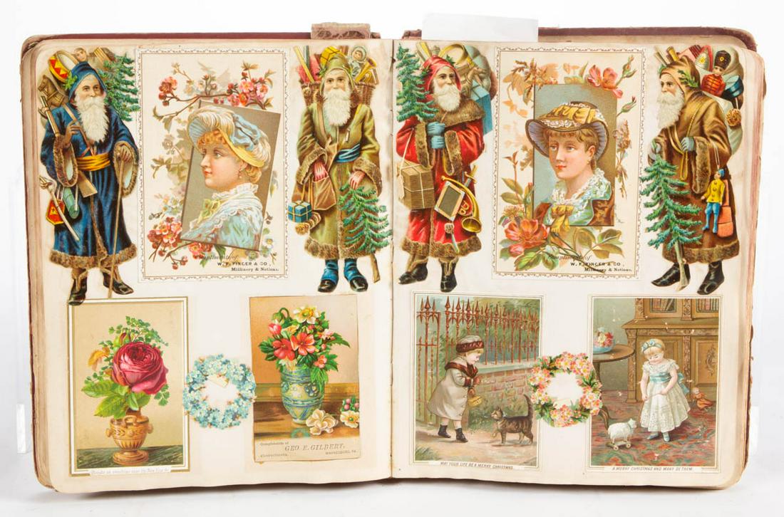 VICTORIAN SCRAP BOOK ALBUM (1 of 4)