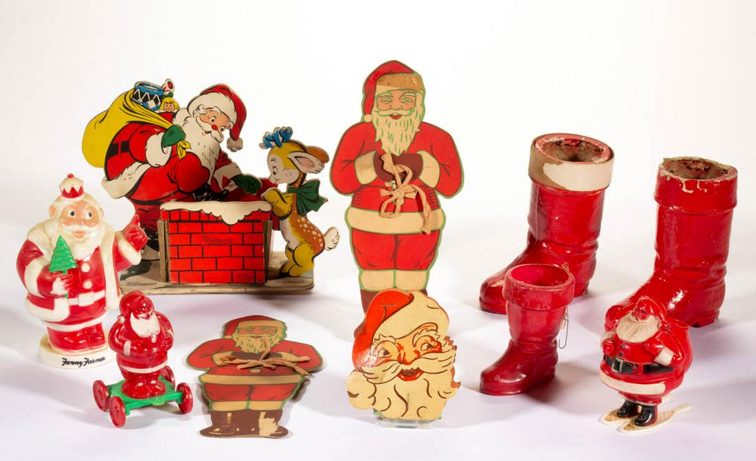 ASSORTED CHRISTMAS / SANTA CLAUS CANDY RELATED (1 of 1)