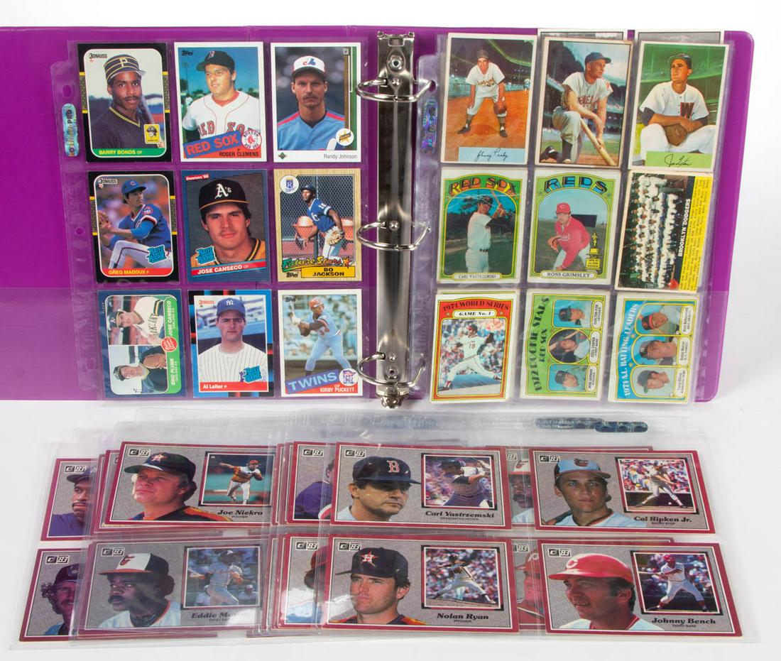 ASSORTED VINTAGE BASEBALL CARD COLLECTION (1 of 3)