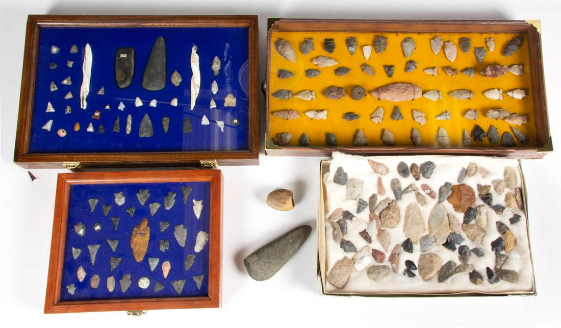 NATIVE AMERICAN STONE POINTS AND RELATED ARTICLES (1 of 5)