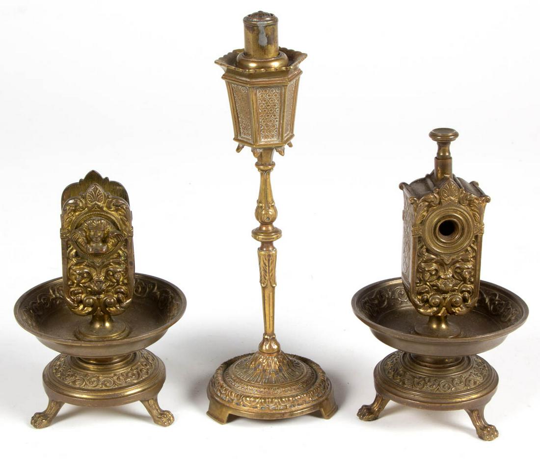 CIGAR RELATED ARTICLES, LOT OF THREE (1 of 2)