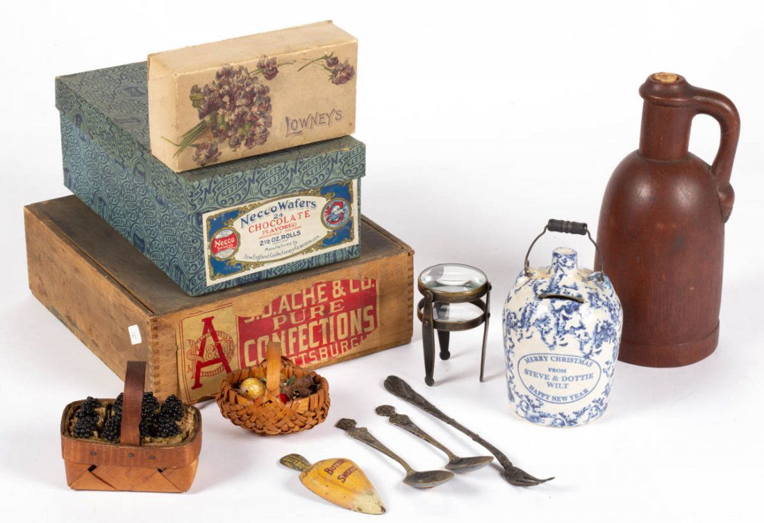 ASSORTED ADVERTISING AND OTHER ARTICLES, LOT OF 12 (1 of 4)