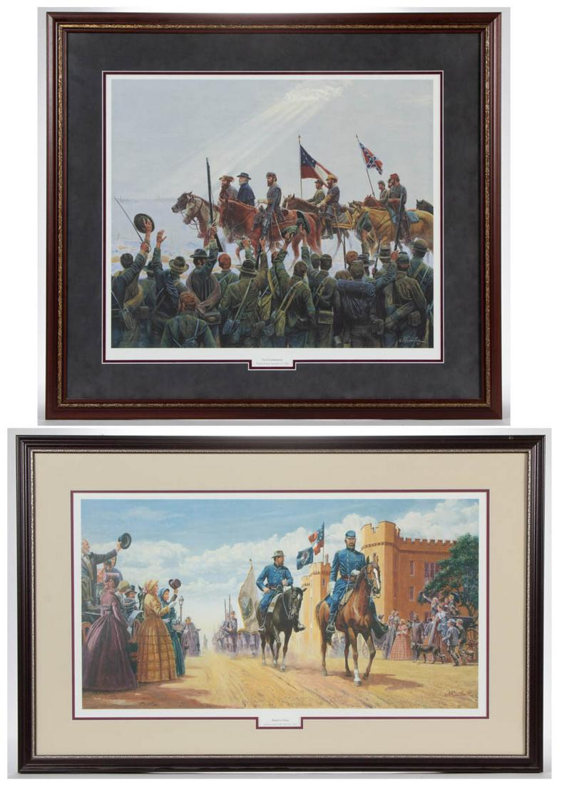 MORT KUNSTLER (AMERICAN, B. 1931) CIVIL WAR LIMITED (1 of 3)