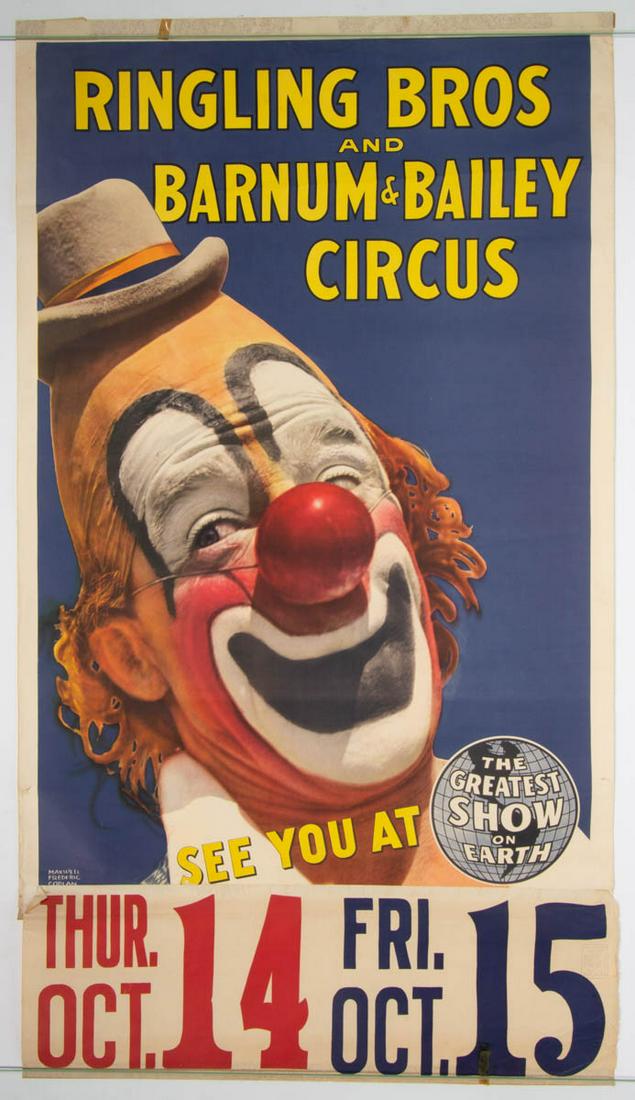 RINGLING BROTHER AND BARNUM & BAILEY CIRCUS POSTER (1 of 4)