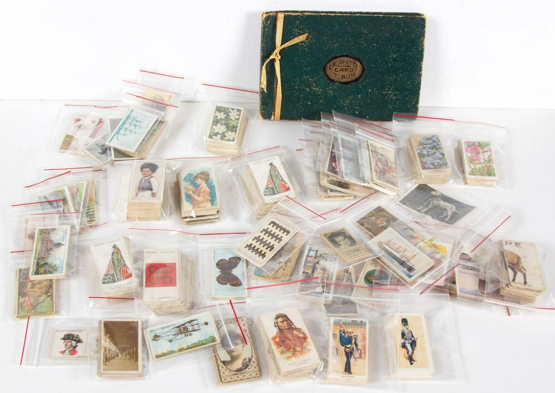 ASSORTED CIGARETTE CARDS, UNCOUNTED LOT (1 of 1)