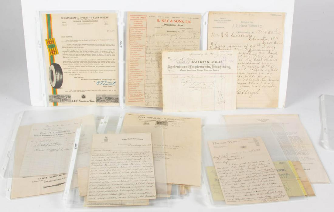 HARRISONBURG, SHENANDOAH VALLEY OF VIRGINIA EPHEMERA, (1 of 1)