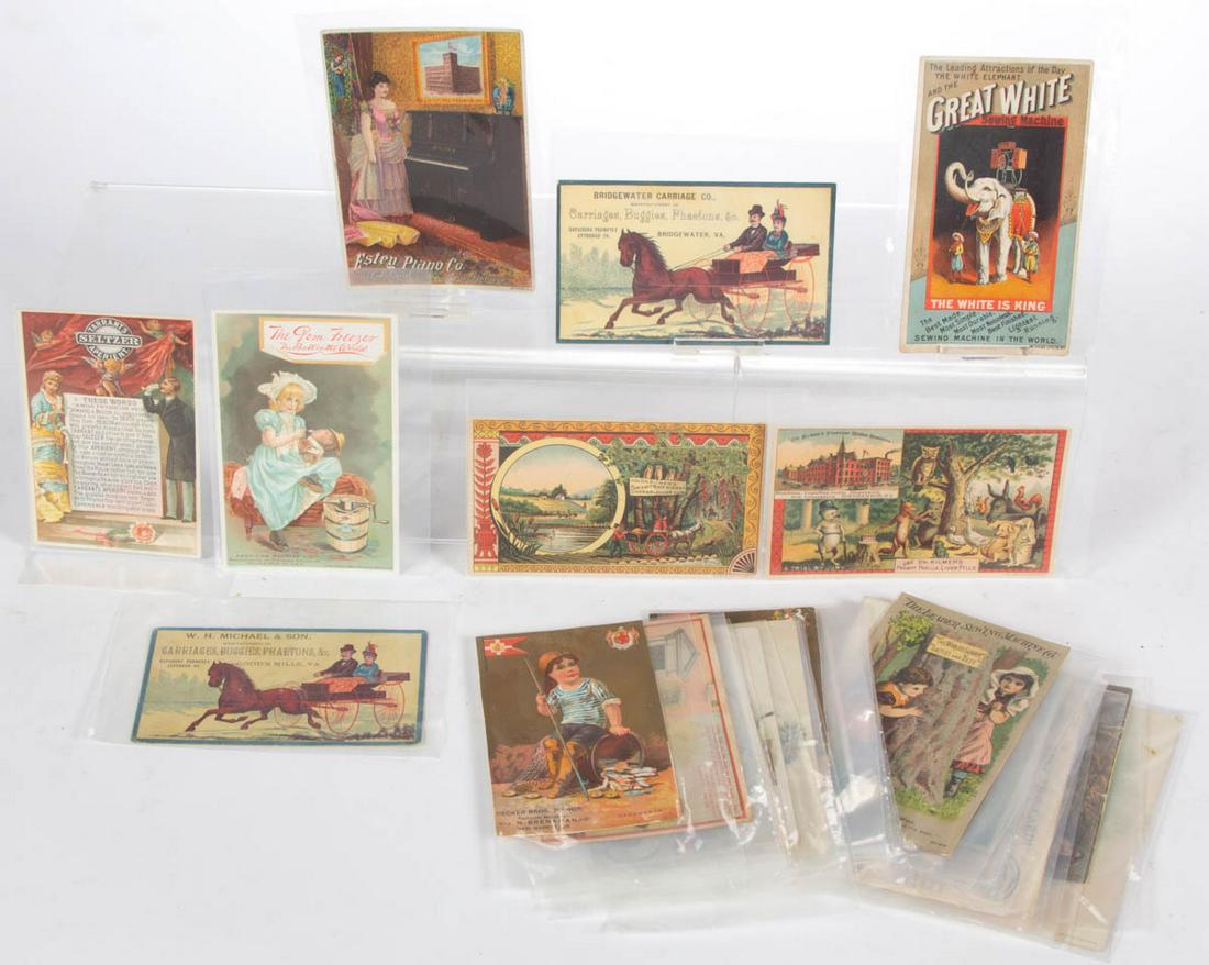 SHENANDOAH VALLEY OF VIRGINIA TRADE CARDS, LOT OF 37 (1 of 1)