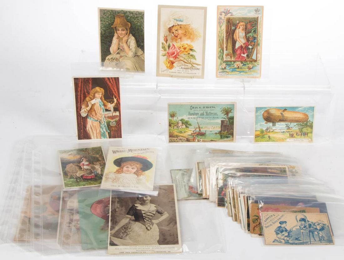 ASSORTED VIRGINIA TRADE CARDS, LOT OF 66 (1 of 1)