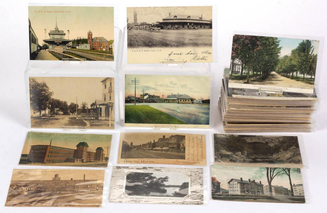 ASSORTED NEW HAMPSHIRE SCENIC VIEW POST CARDS, LOT OF (1 of 1)