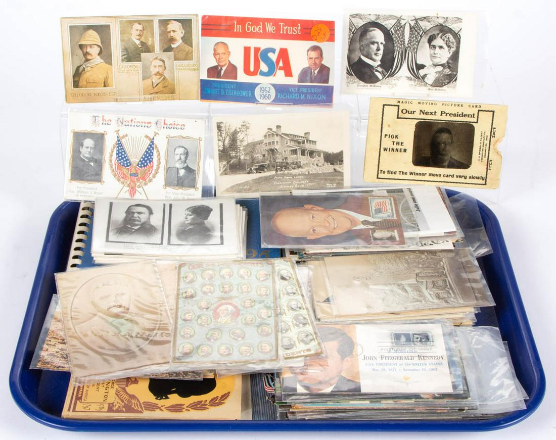 AMERICAN POLITICAL / PRESIDENTIAL POST CARDS, LOT OF (1 of 1)