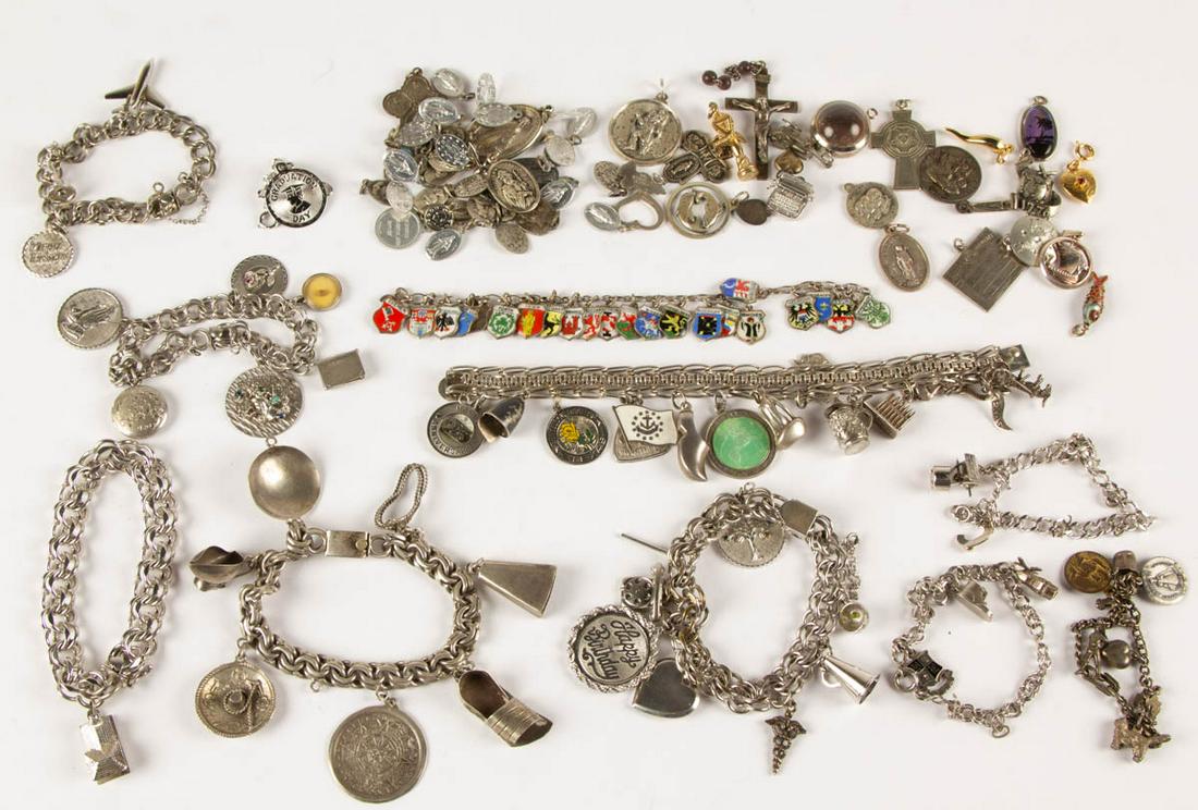 VINTAGE / CONTEMPORARY STERLING SILVER AND OTHER CHARM (1 of 4)