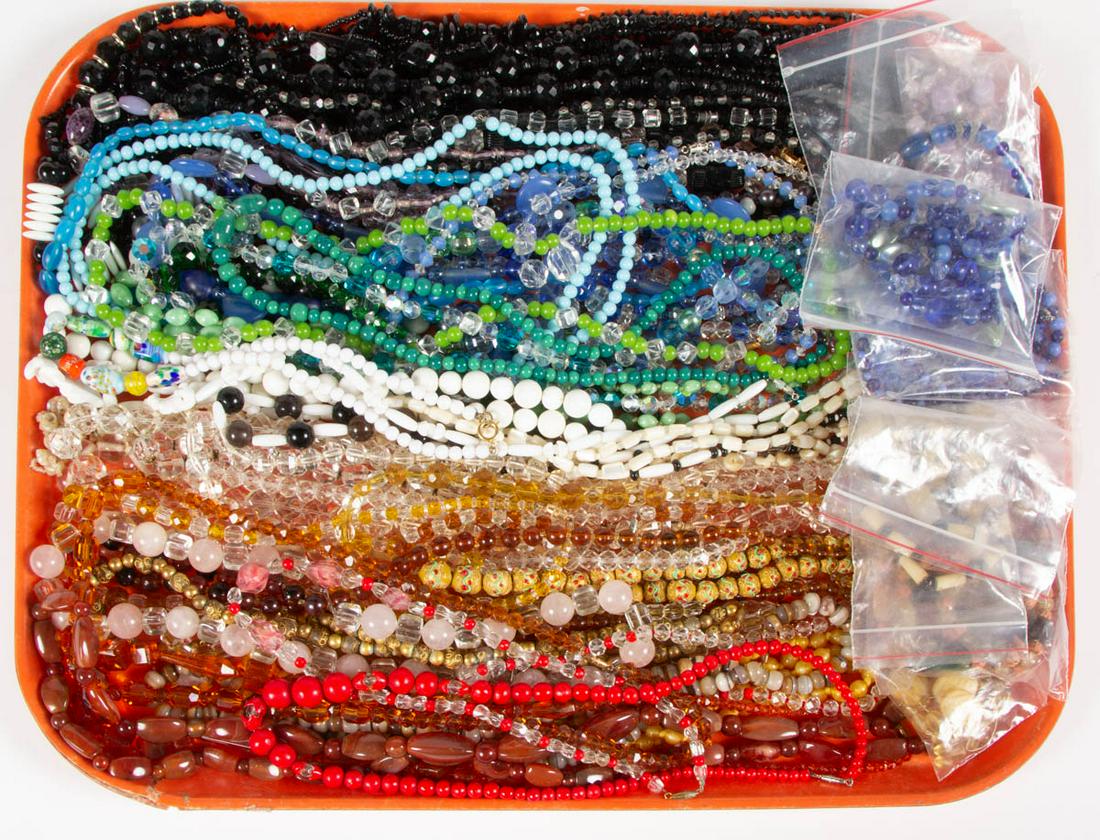 VINTAGE / CONTEMPORARY GLASS, STONE, AND OTHER BEADED (1 of 2)