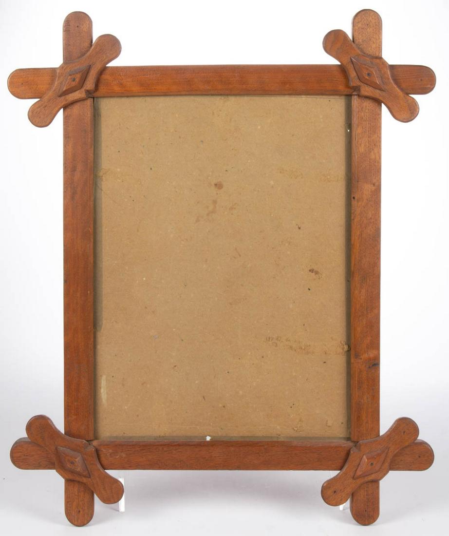 SHENANDOAH VALLEY OF VIRGINIA WALNUT FOLK ART PICTURE (1 of 4)