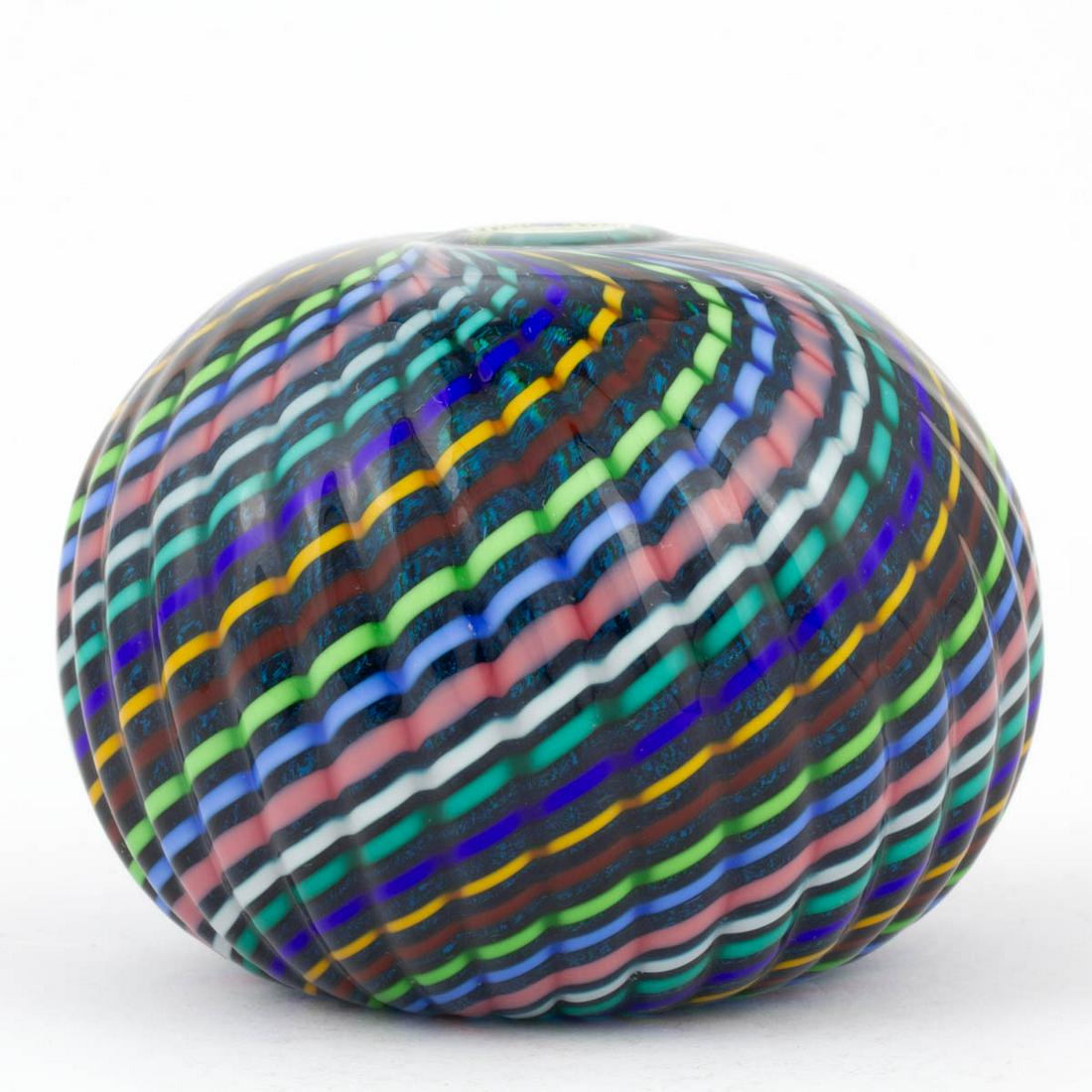 JOHN DEACONS (SCOTTISH, B. 1950) EIGHT-COLOR SWIRL AND (1 of 2)