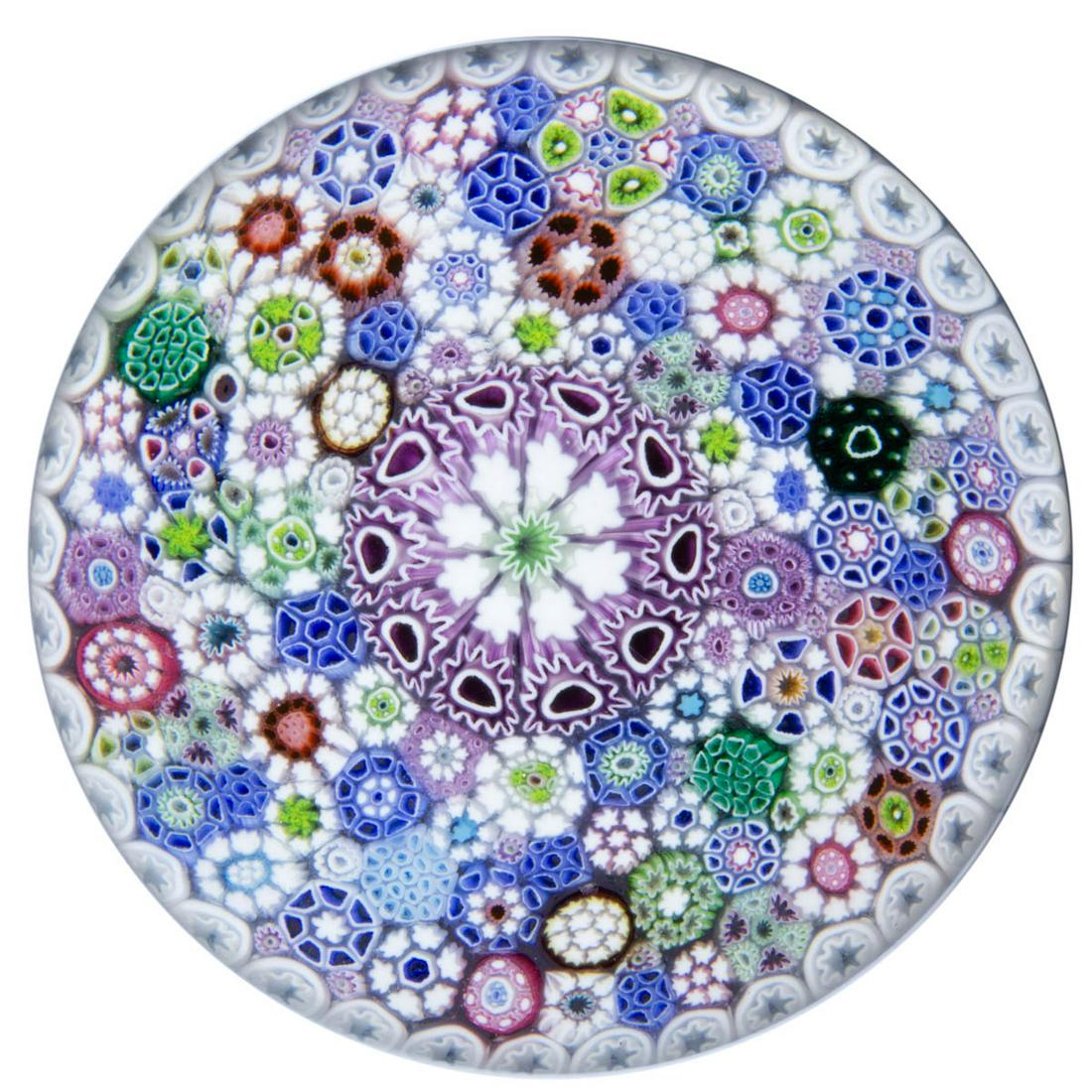 JIM BROWN (AMERICAN, B. 1949) CLOSE-PACK MILLEFIORI (1 of 2)