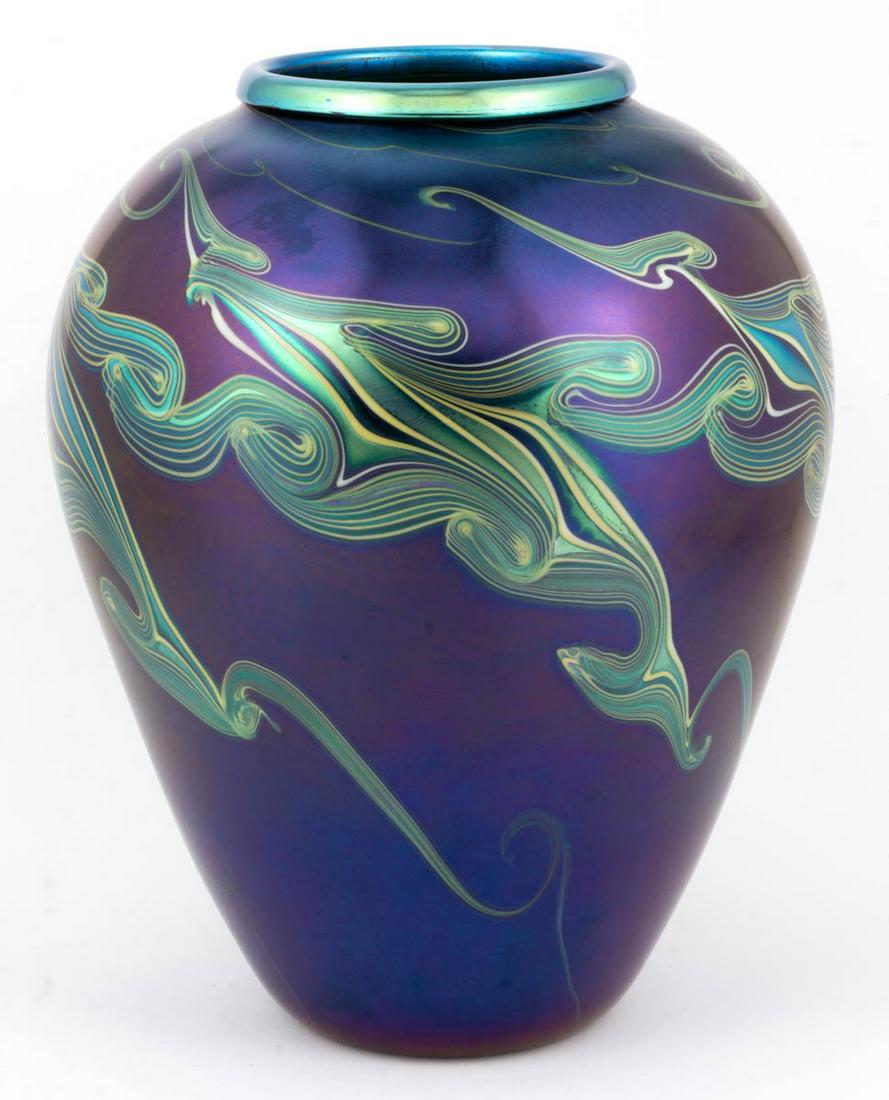 DAVID SMALLHOUSE (AMERICAN, XX/XXI) PULLED DECORATION (1 of 4)