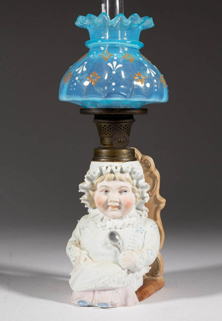 UNLISTED BISQUE CHILD FIGURAL MINIATURE / WALL-MOUNT (1 of 4)