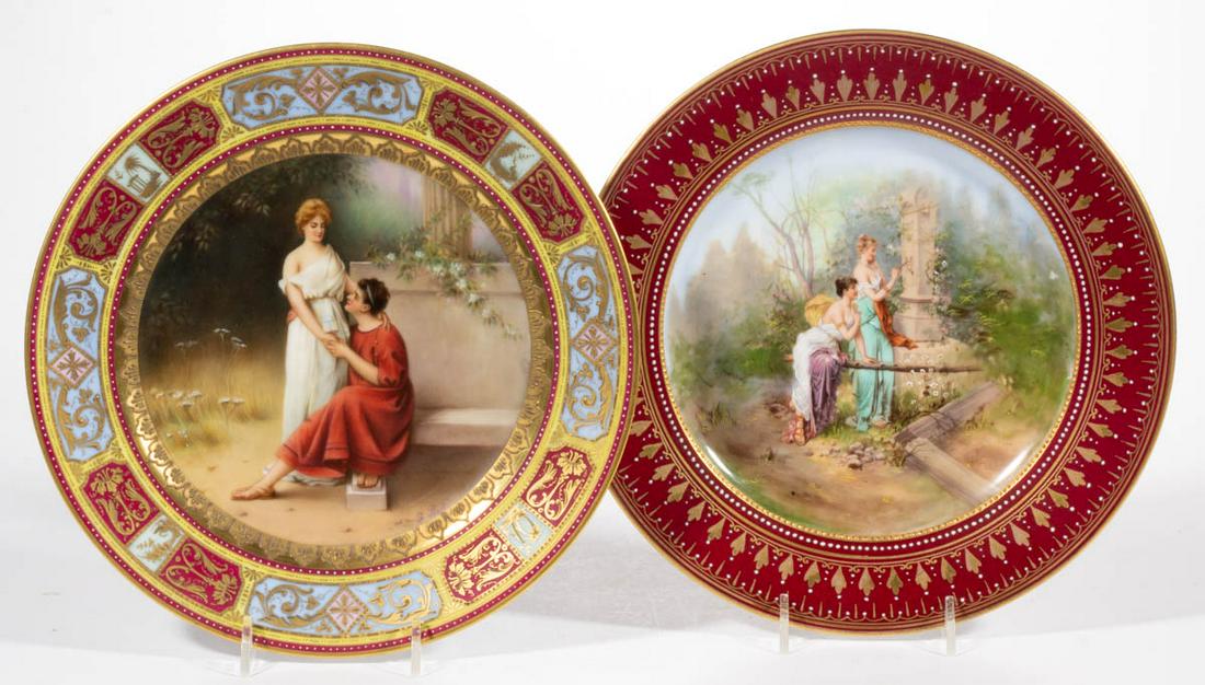 AUSTRIAN / GERMAN ROYAL VIENNA HAND-PAINTED PORCELAIN (1 of 5)
