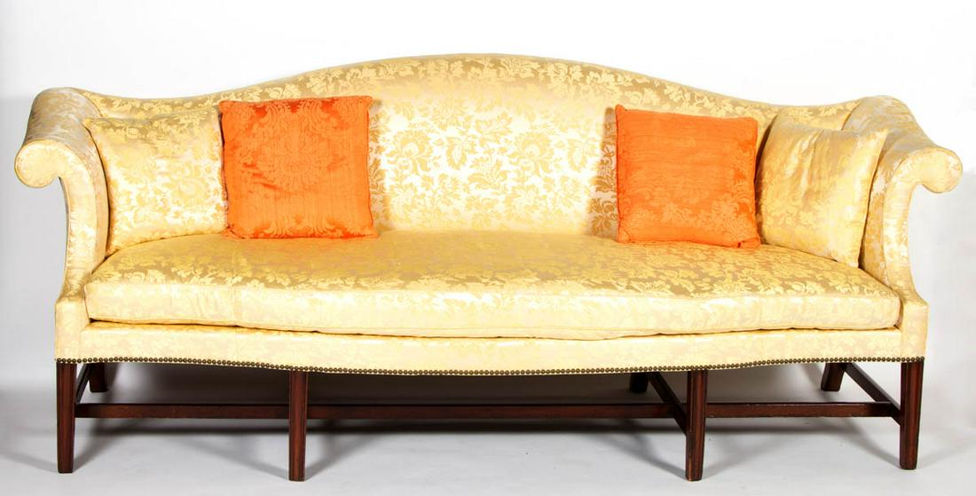 GEORGIAN MAHOGANY SOFA (1 of 4)