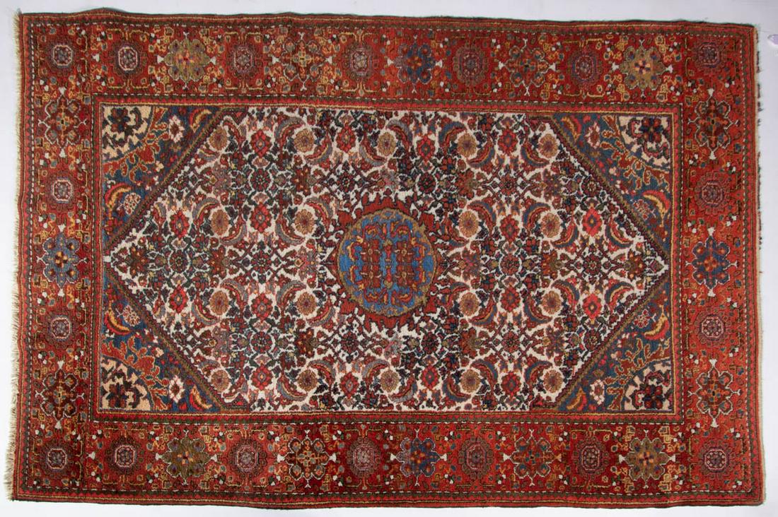 ANTIQUE PERSIAN ORIENTAL SCATTER RUG (1 of 5)