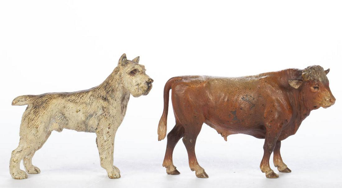 VIENNA BRONZE-ATTRIBUTED COLD-PAINTED BRONZE ANIMAL (1 of 5)