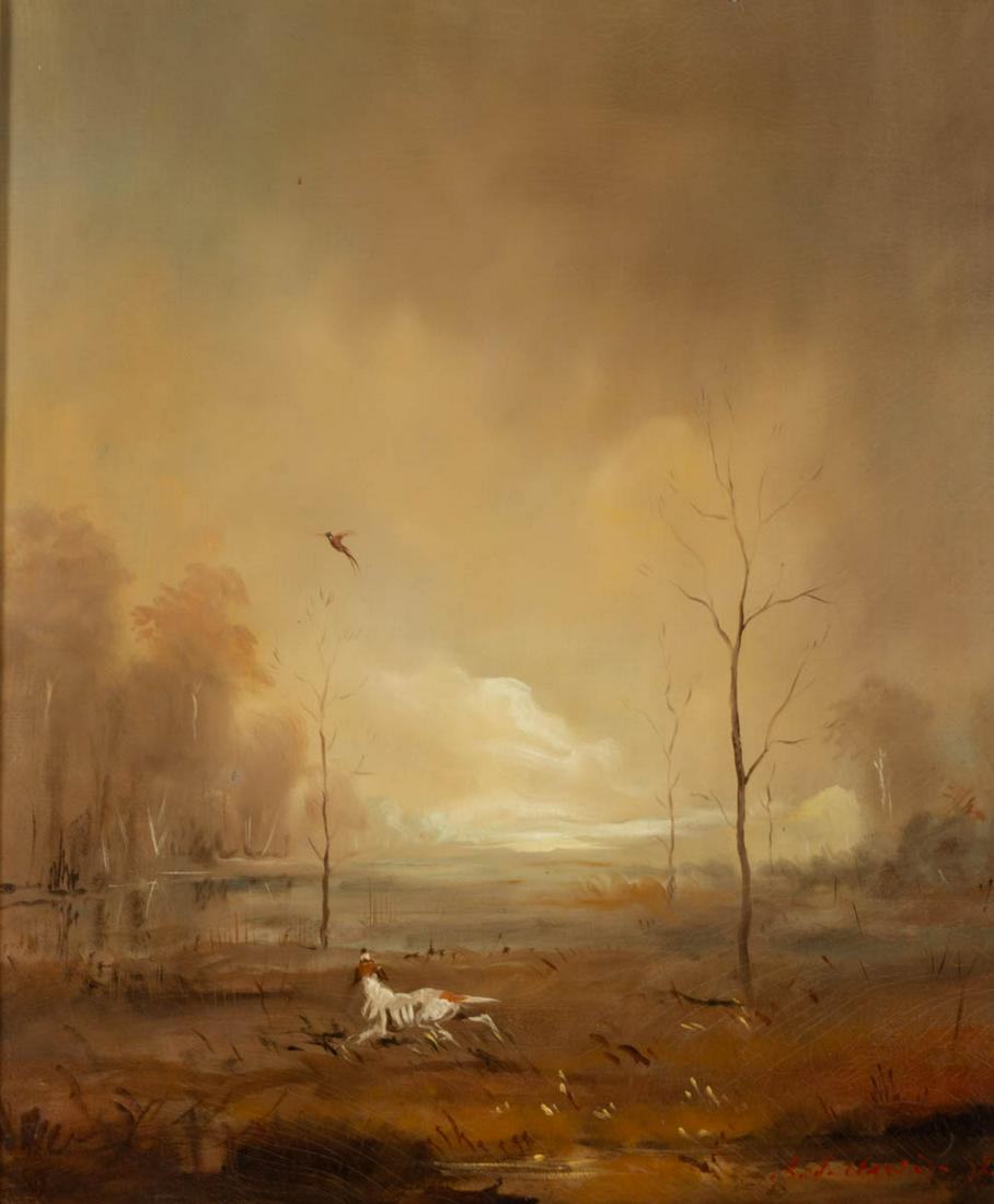 BERNARD DE CLAVIERE (FRENCH, 1934-2016) SPORTING SCENE (1 of 6)