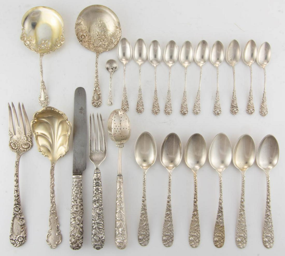 REED & BARTON AND OTHER STERLING SILVER FLATWARE, LOT (1 of 1)