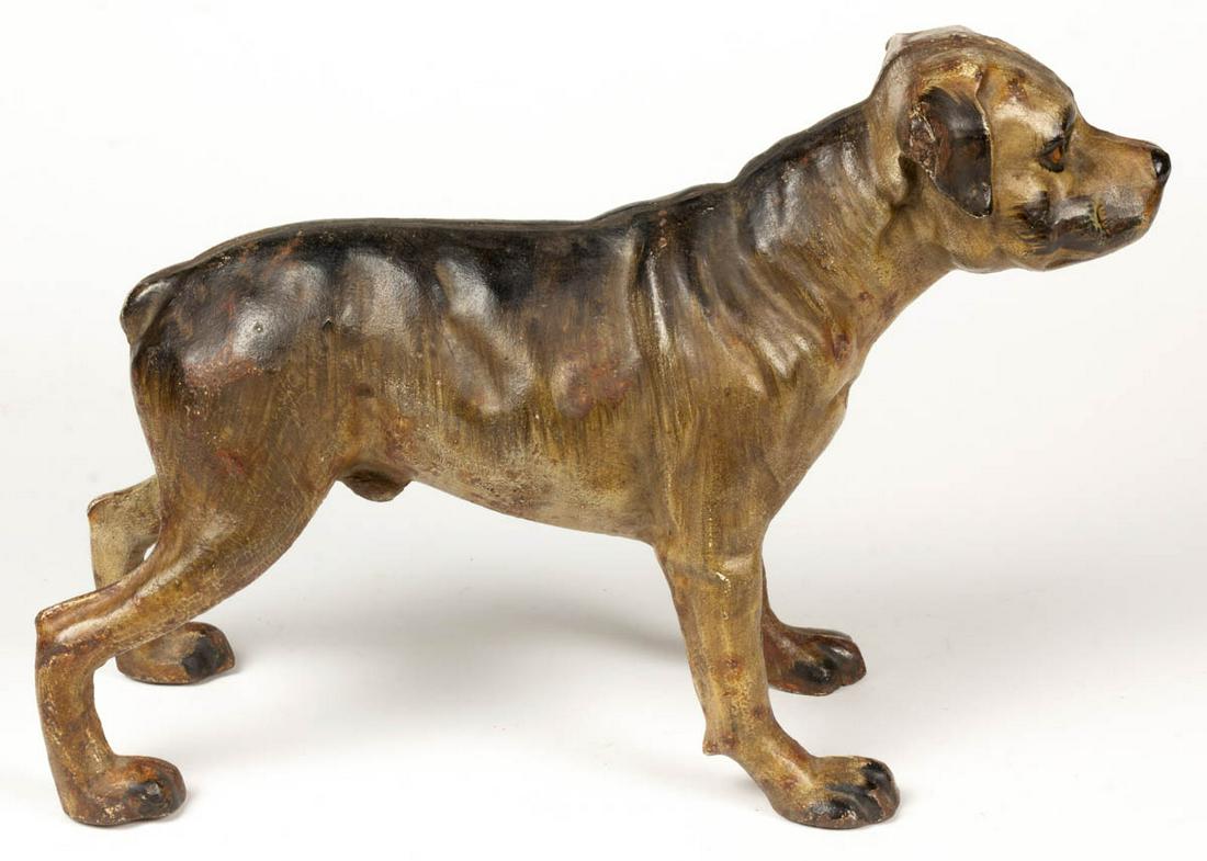 RARE AMERICAN OVERSIZED FIGURAL CAST-IRON BOSTON (1 of 3)