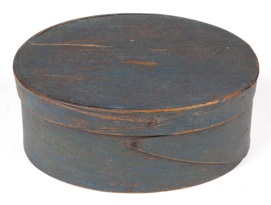 NEW ENGLAND PAINTED BENTWOOD PANTRY BOX (1 of 8)