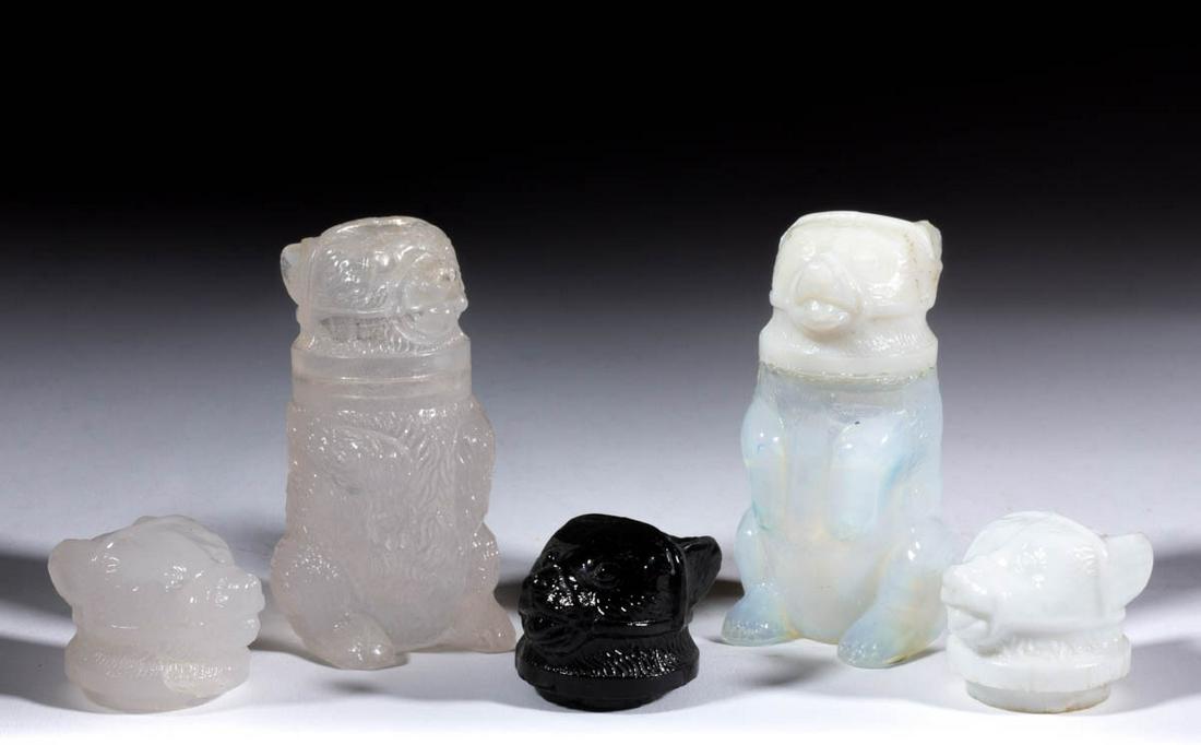 PRESSED MUZZLED BEAR ARTICLES, LOT OF FIVE (1 of 1)