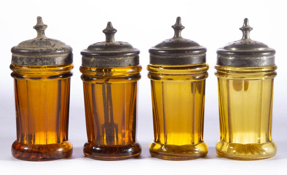 BLOWN-MOLDED CHRISTMAS SALT AND PEPPER SHAKERS, LOT OF (1 of 1)