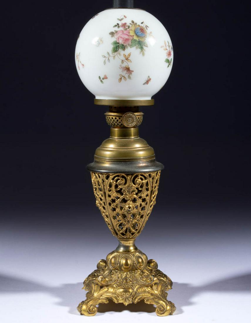 MIXED METALS JUNIOR VASE LAMP (1 of 1)