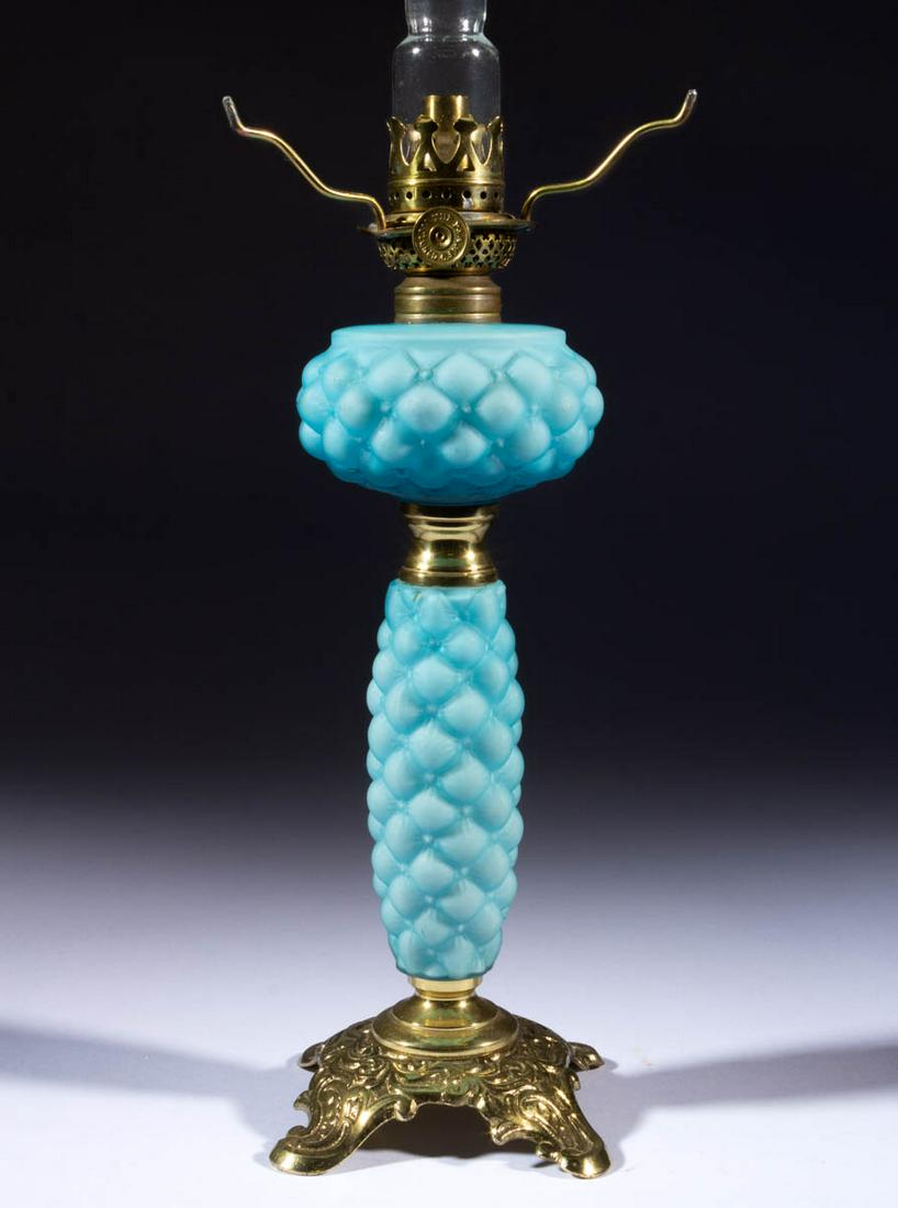 FLORETTE / QUILT JUNIOR BANQUET LAMP (1 of 1)