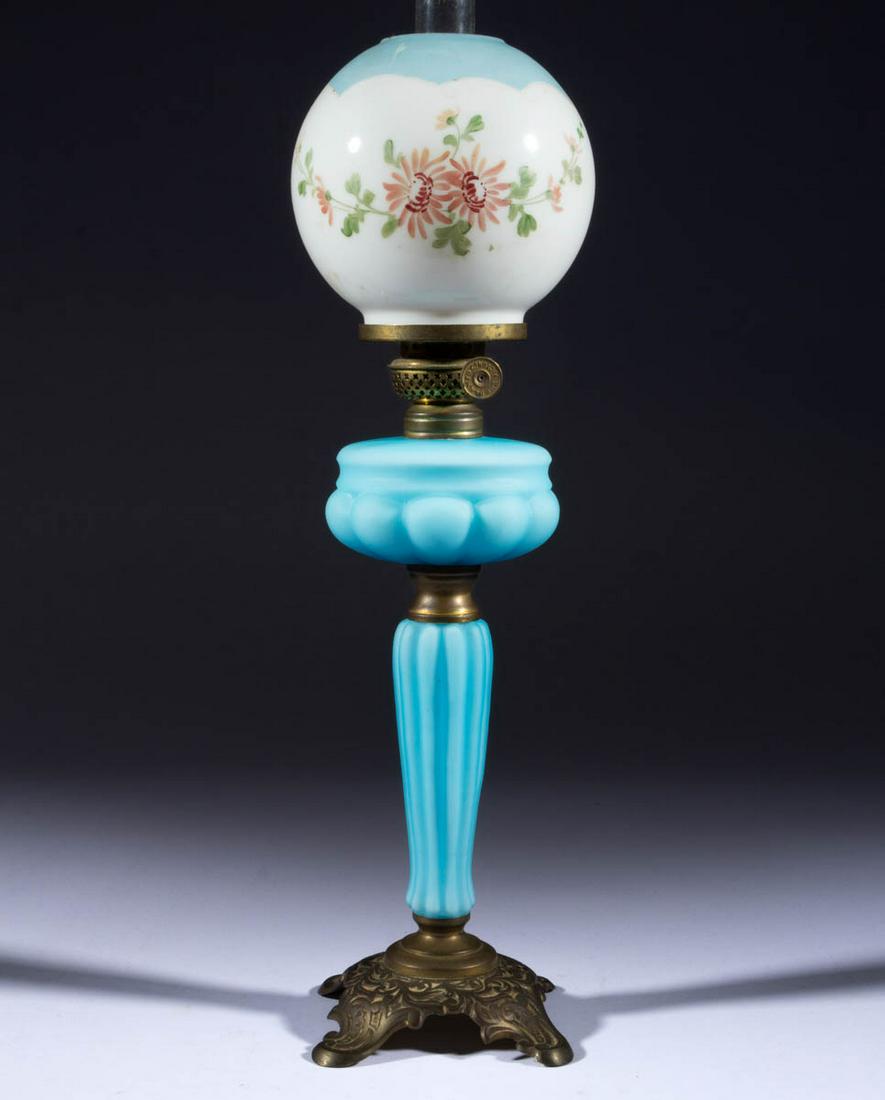 FOSTORIA ELITE PRINCESS JUNIOR BANQUET LAMP (1 of 1)