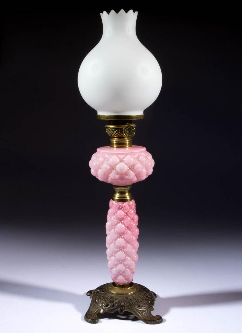 FLORETTE / QUILT JUNIOR BANQUET LAMP (1 of 1)