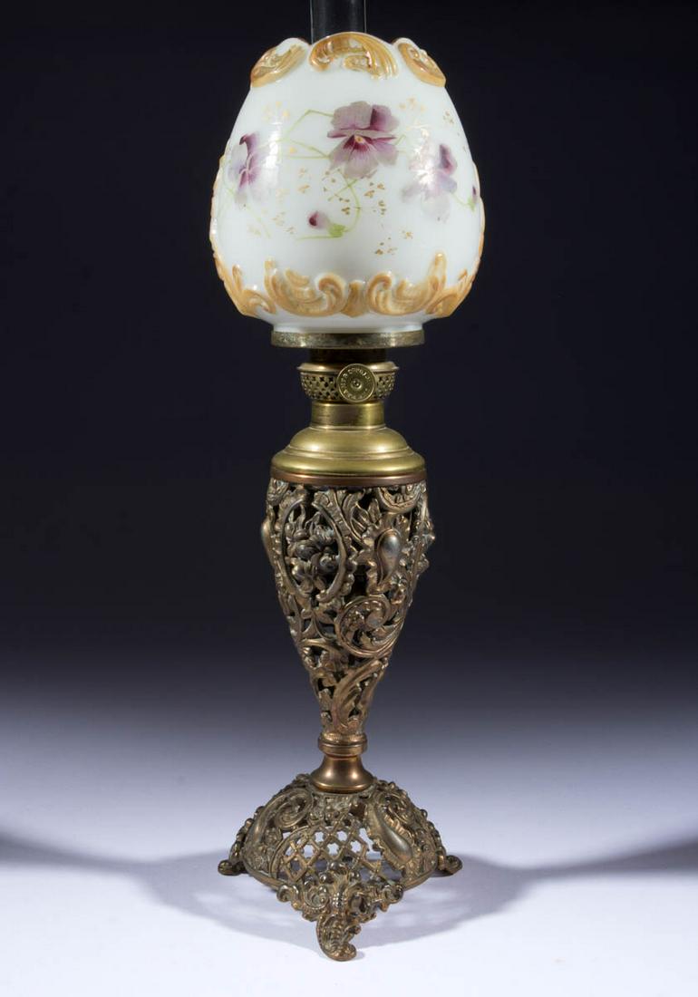 MIXED METALS JUNIOR VASE LAMP (1 of 1)