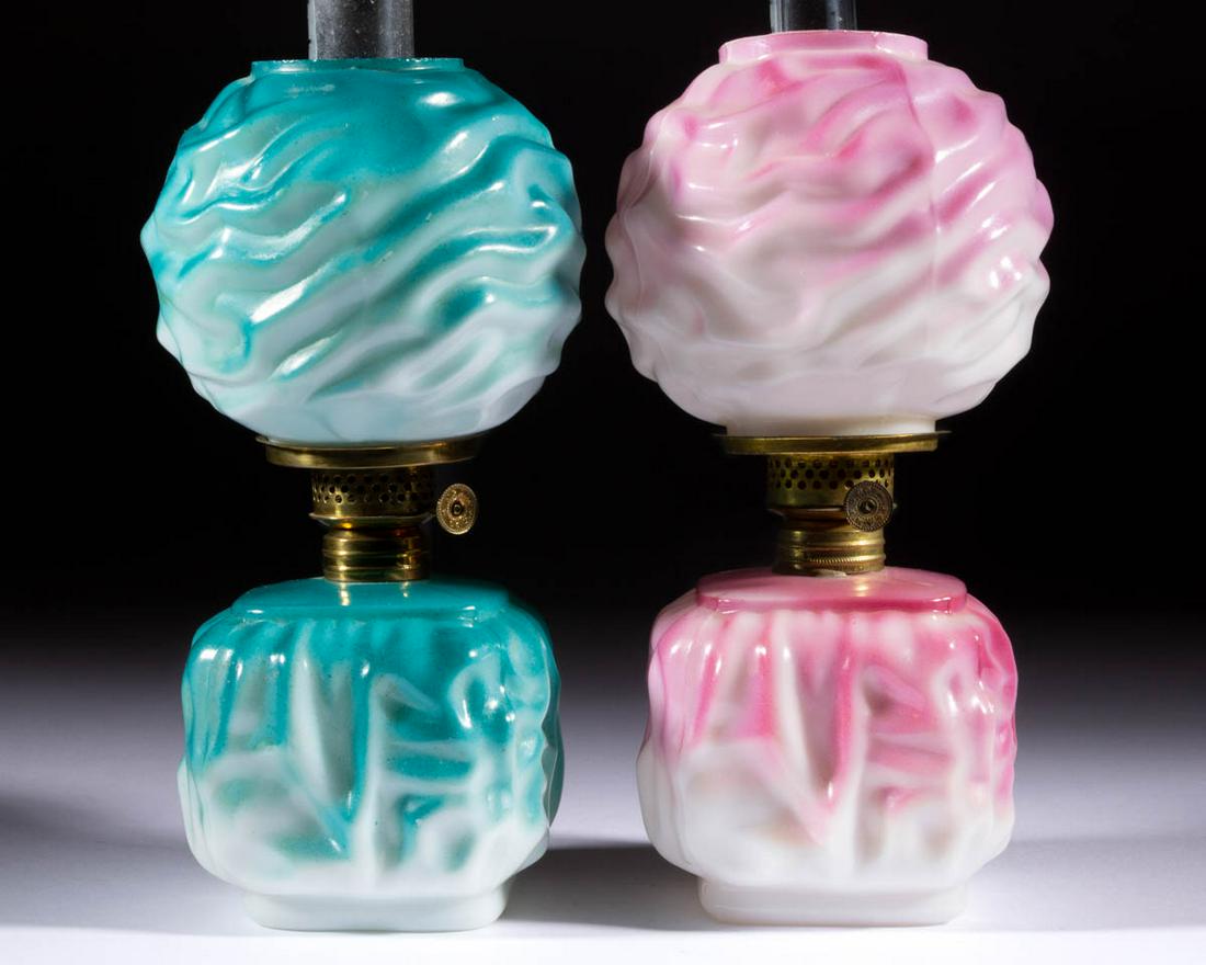 DRAPE MINIATURE LAMPS, LOT OF TWO (1 of 1)