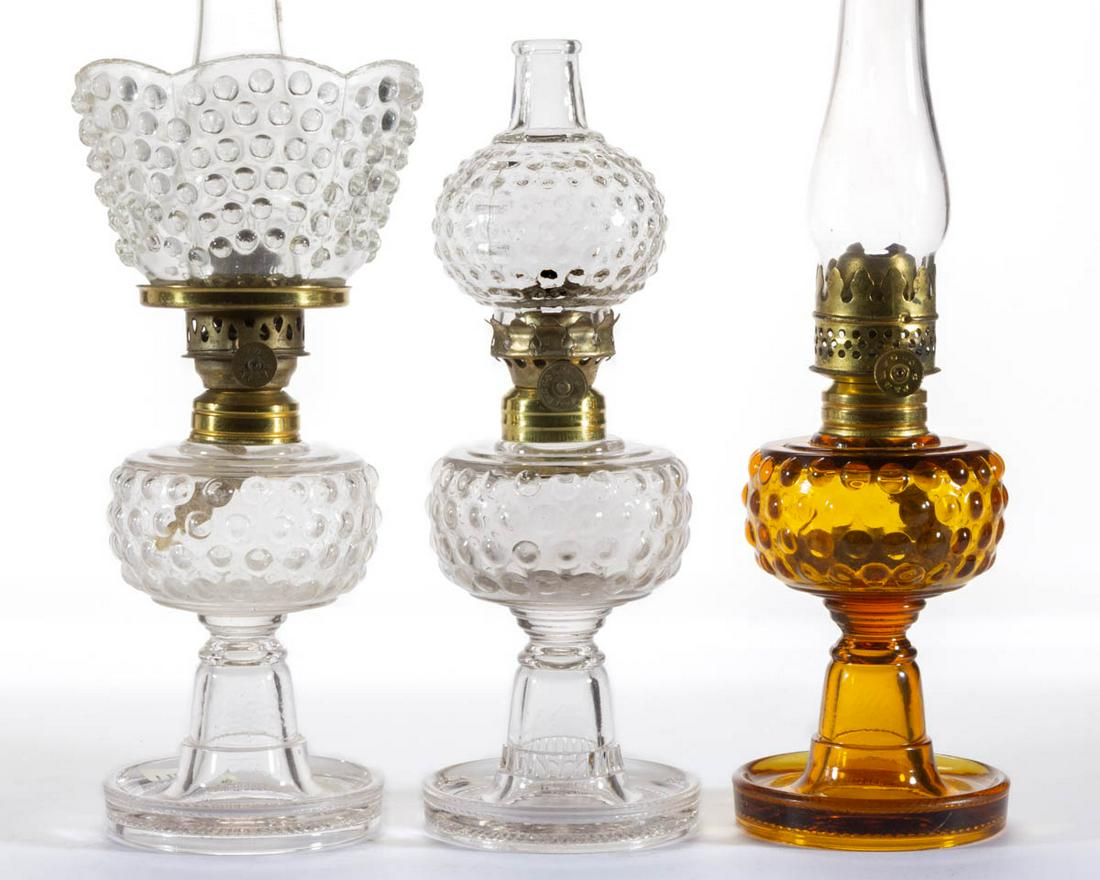 CENTRAL NO. 821 / DEWDROP MINIATURE STAND LAMPS, LOT OF (1 of 1)