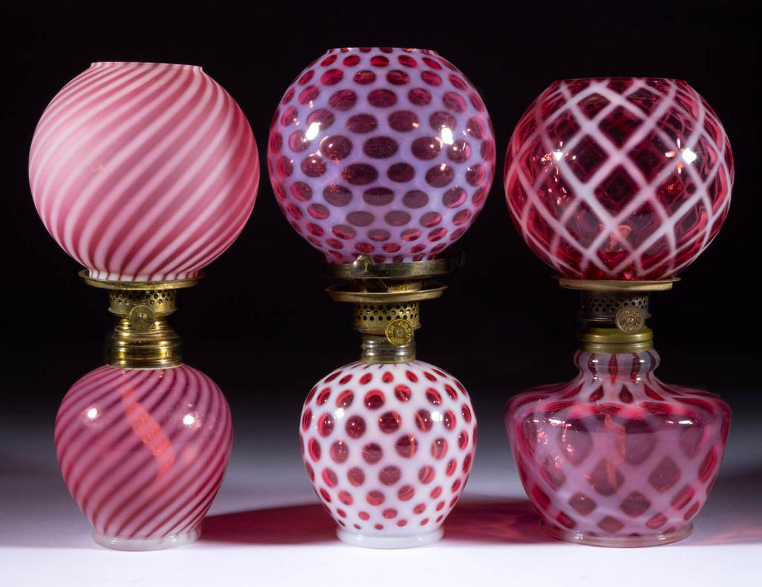 ASSORTED L. G. WRIGHT AND OTHER OPALESCENT GLASS (1 of 1)