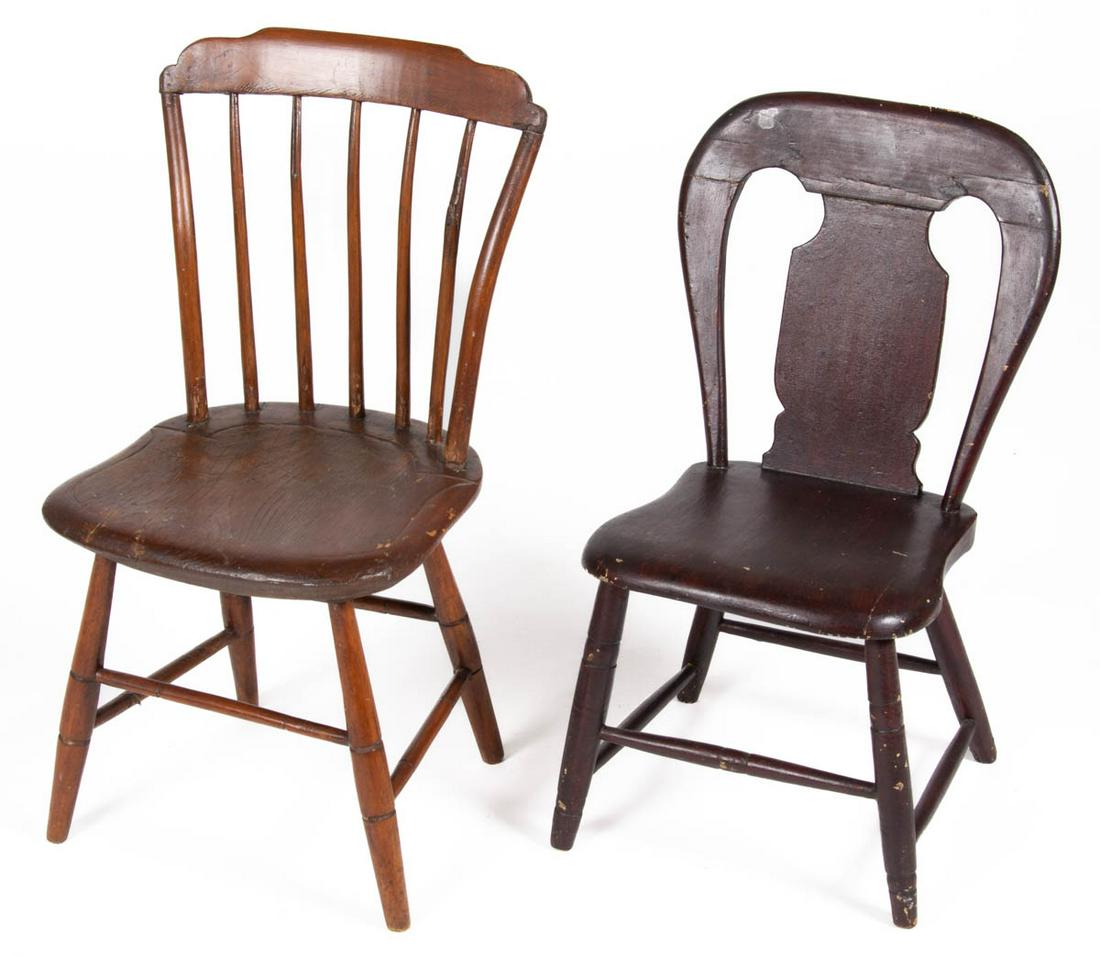 AMERICAN CHILD'S CHAIRS, LOT OF TWO (1 of 2)