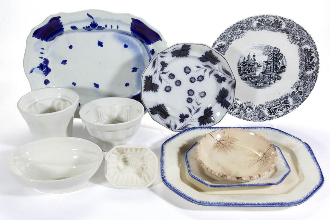 ASSORTED CERAMIC ARTICLES, LOT OF TEN (1 of 4)